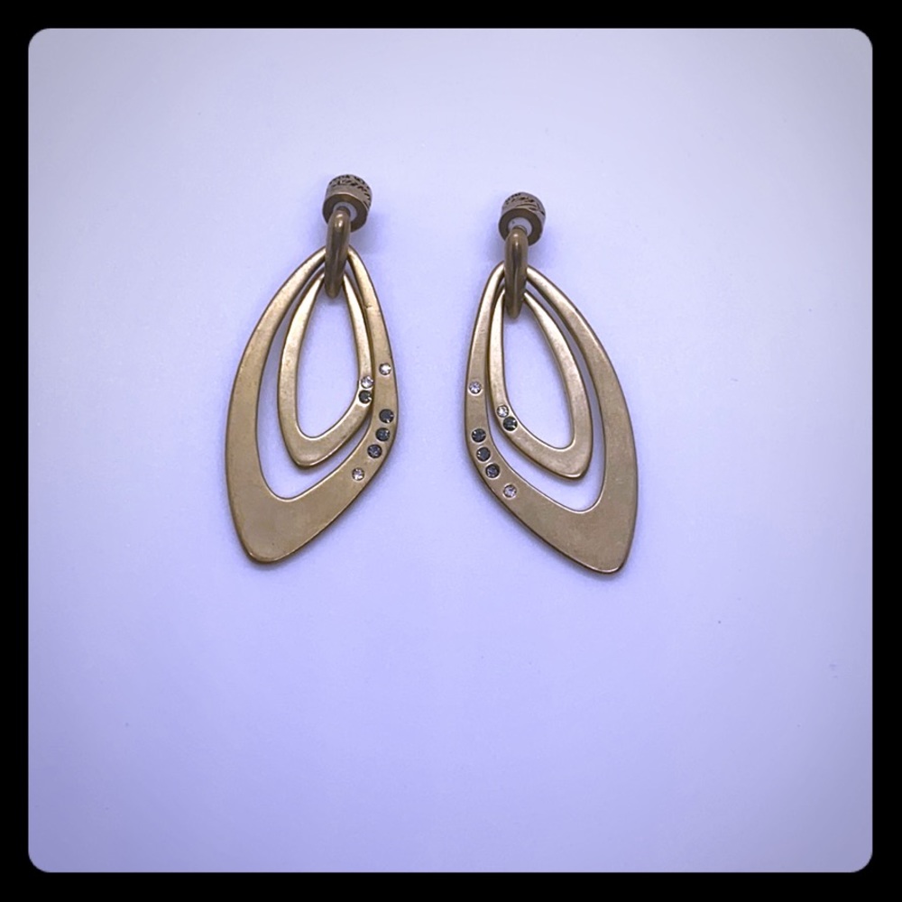 Kenneth Cole Geometric Drop Earrings